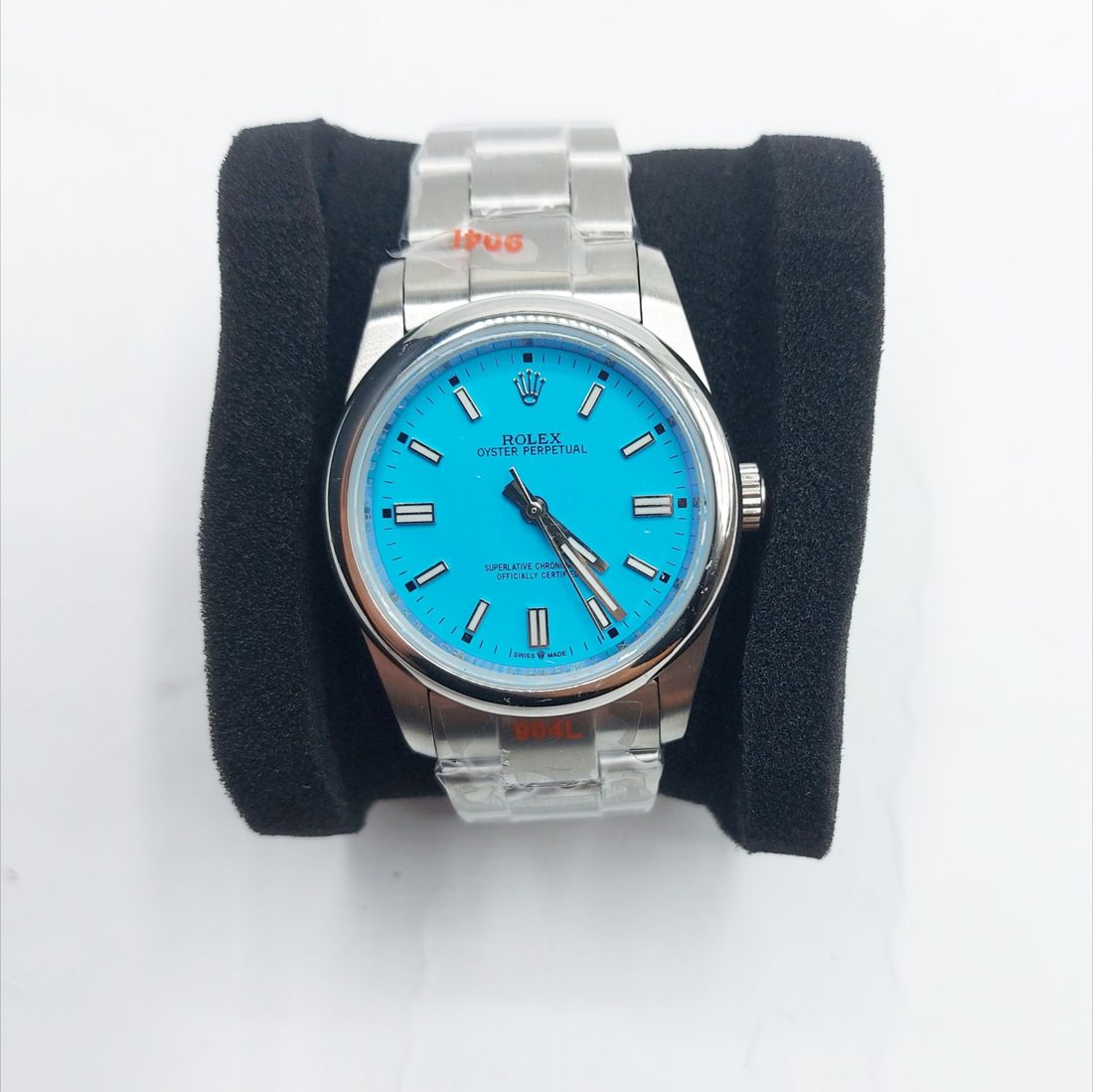Rolex Oyster Perpetual — Tirkizni brojčanik