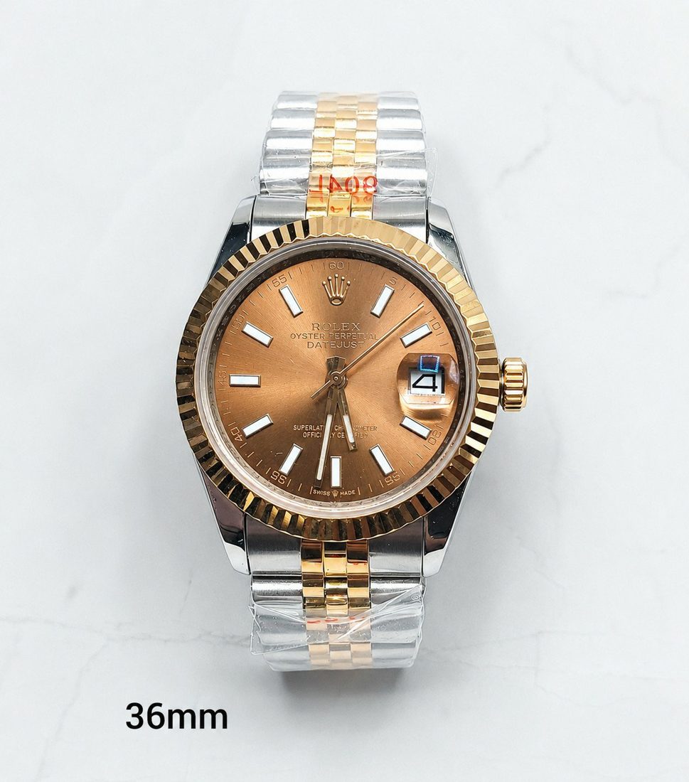Rolex Datejust 36 — Srebrni brojčanik, Oyster narukvica